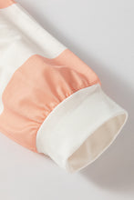 Load image into Gallery viewer, Light Pink Colorblock Drop Sleeve Top
