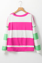 Load image into Gallery viewer, Light Pink Colorblock Drop Sleeve Top
